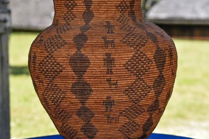 Appraisal: Apache Olla, ca. 1895