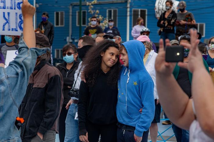 How George Floyd's killing has inspired a diverse range of protesters
