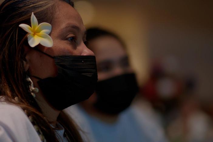 An event in Arkansas commemorates 76 years of exile for former residents of Bikini Atoll.