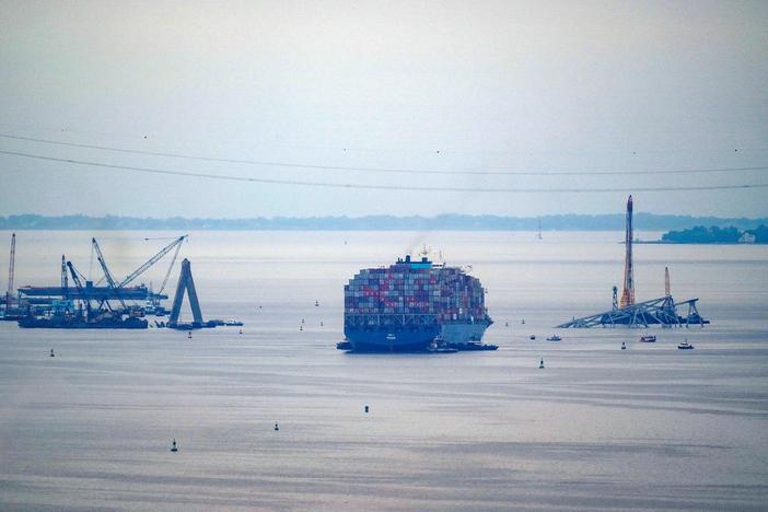 News Wrap: Ship cleared from Baltimore bridge collapse scene
