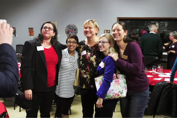In Wisconsin, female politicians aim to turn the state blue