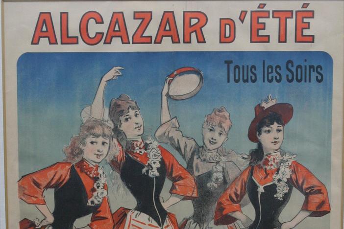 Appraisal: 1888 Jules Cheret Theater Poster