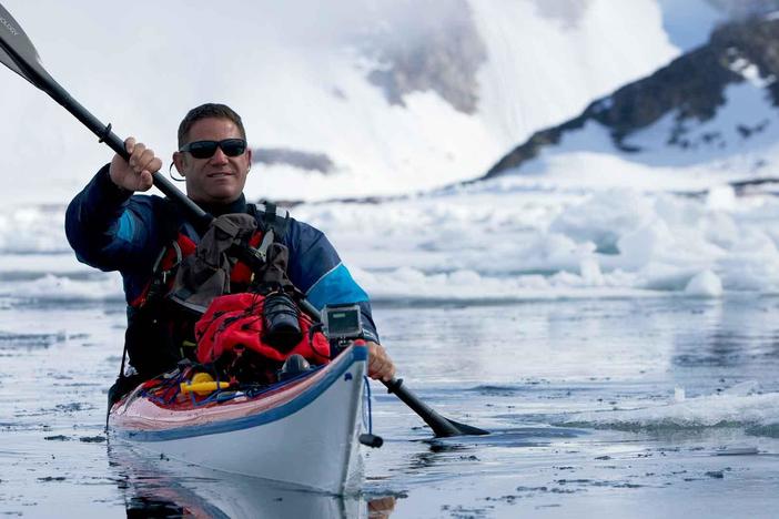 Join Steve Backshall and explore the Arctic during its most volatile time of year.
