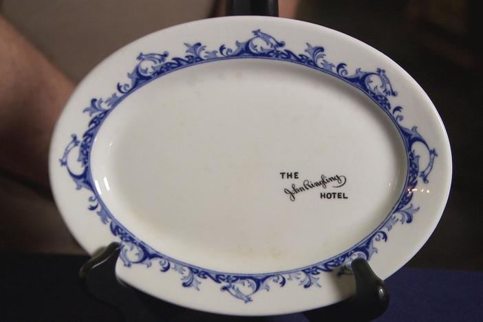 Appraisal: John Ringling Hotel Plate, ca. 1930