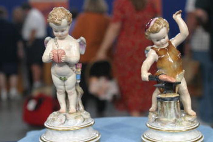 Appraisal: Meissen Cherubs, ca. 1870