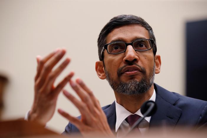 Lawmakers grill Google CEO on concerns of bias, election interference and privacy