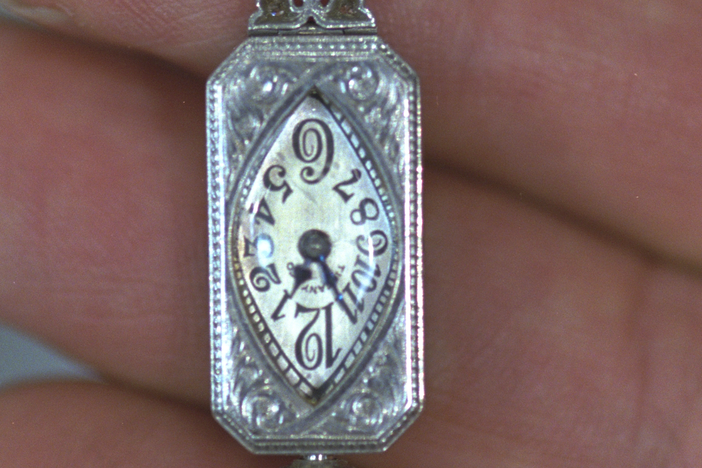 Appraisal: Tiffany Diamond Pendant Watch, ca. 1920, from Vintage Cleveland