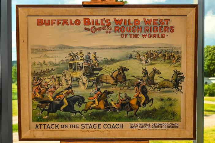 Appraisal: Buffalo Bill’s Wild West Stage Coach Poster, ca. 1893