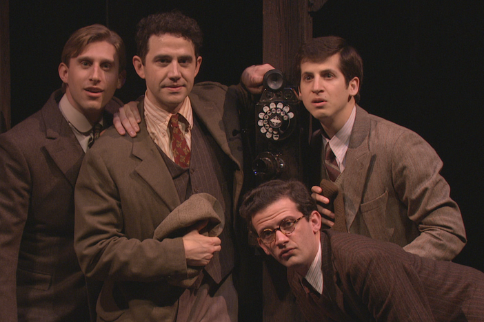 Actor Santino Fontana describes how he approached the demanding role of Moss Hart.