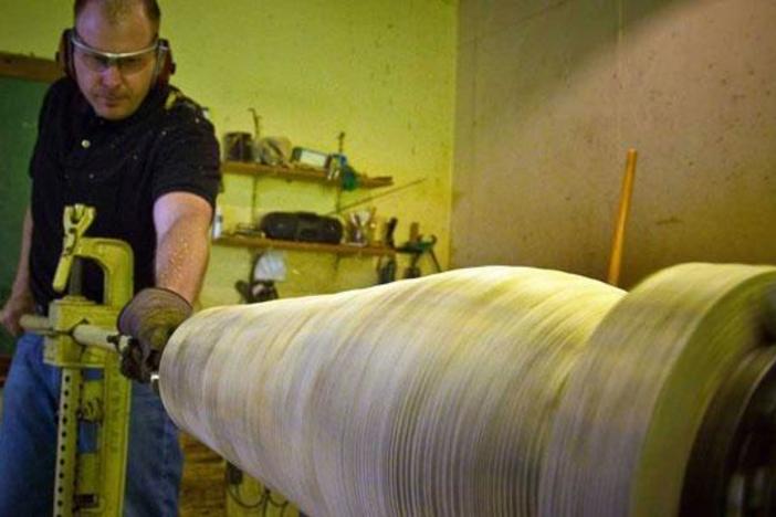 Third generation woodturner Matt Moulthrop chooses his profession.