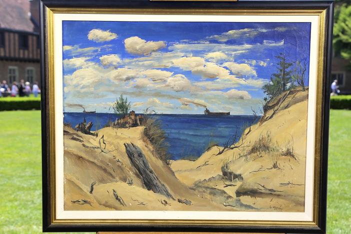Appraisal: Zoltan Sepeshy Oil Painting, ca. 1935