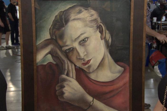 Appraisal: Mary Elizabeth Hutchinson Portrait, from Junk in the Trunk 5, Hour 2.