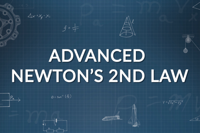 We look at multiple forces acting on an object in one dimension and on an incline.