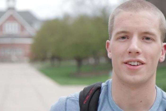 A profile of Ryan Price, one of the 40 student freedom riders.