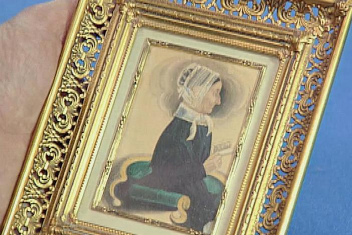 Appraisal: James Sanford Ellsworth Miniature, ca. 1850