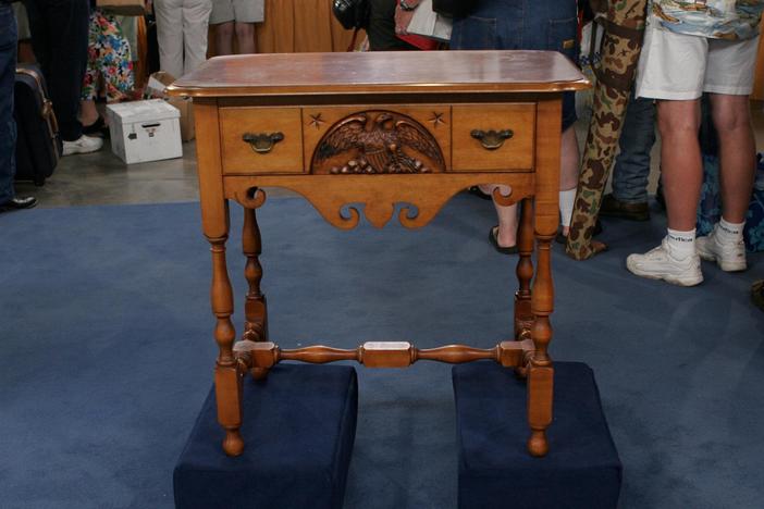 Appraisal: "Old Ironsides" Table, ca. 1935