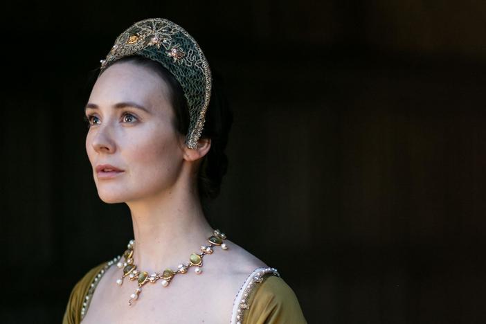 Watch as two queens, Catherine of Aragon, then Anne Boleyn, fall from power.
