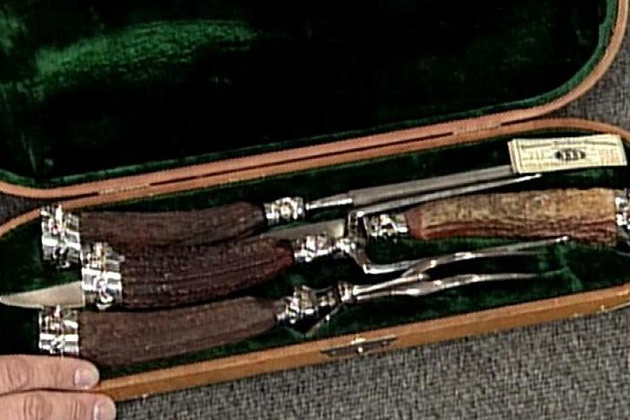Appraisal: Two Carving Sets, from Vintage Pittsburgh