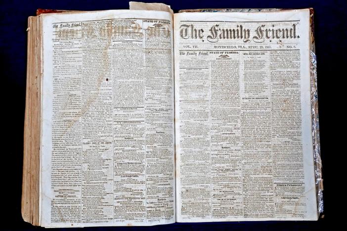 Appraisal: Confederate Floridian Newspapers, from Jacksonville Hour 1.