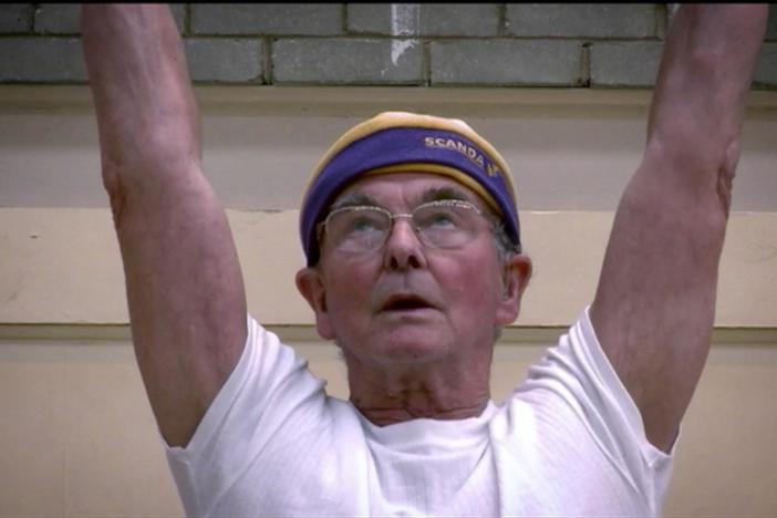 Meet Les D'Arcy, a 91-year-old weightlifter and poet, going for the gold.