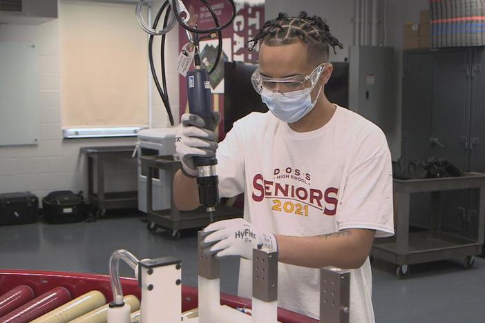 The manufacturing sector needs workers. Training high schoolers could help fill that void