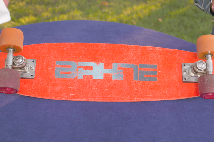 Appraisal: 1975 Bahne Skateboard