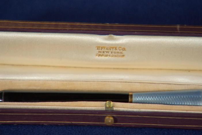 Appraisal: Tiffany & Co. Cigarette Holder with Case, from Cleveland Hr 3.