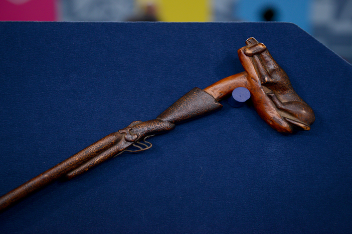Appraisal: American Folk Art Cane, ca. 1900, from Junk in the Trunk 7.