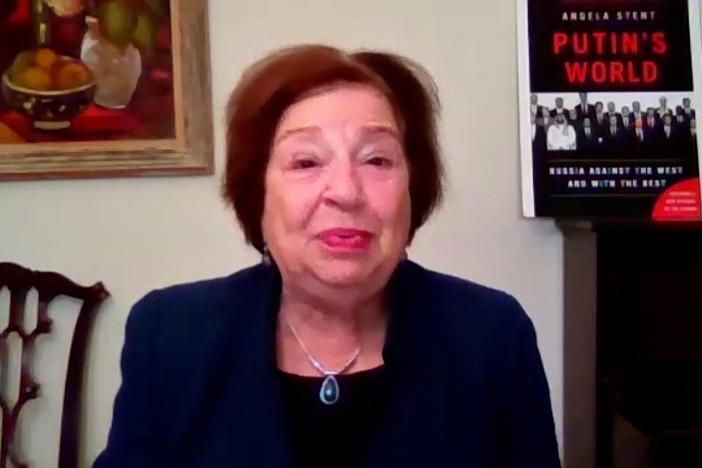 "Putin's World" author Angel Stent discusses the war in Ukraine.