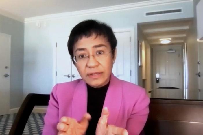 Journalist Maria Ressa discusses her new book.
