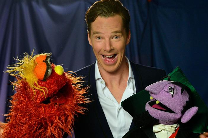 Sherlock star Benedict Cumberbatch faces a brain-bending challenge from Murray-arty. 