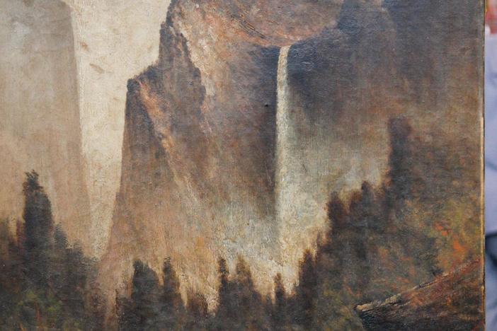 Appraisal: 1908 Thomas Virgil Hill Landscape