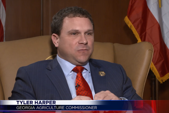 Agriculture Comm. Tyler Harper discusses the GA farming industry with GPB’s Donna Lowry.