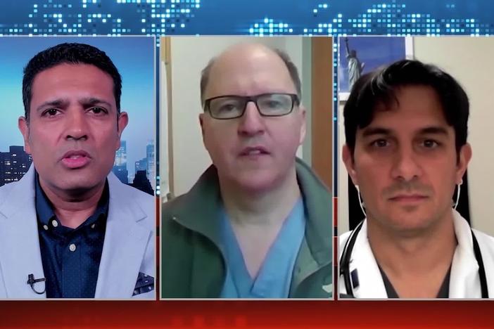 Two emergency room doctors explain how early COVID intervention can save lives.