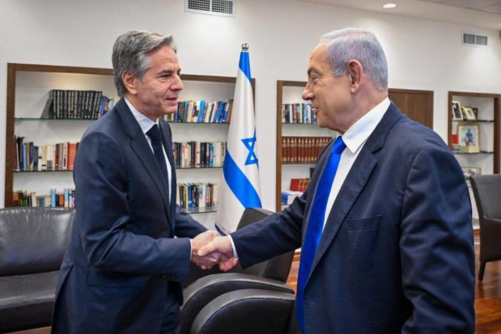 Blinken tours Mideast in effort to keep Israel-Hamas war from spreading