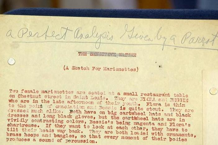 Appraisal: Tennessee Williams Manuscripts, from Junk in the Trunk 3.
