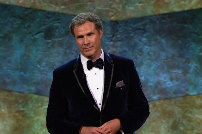 Will Ferrell accepts the 2011 Mark Twain Prize for American Humor.