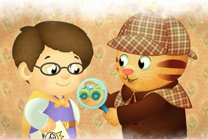Daniel imagines that he's a detective who can find what's lost!
