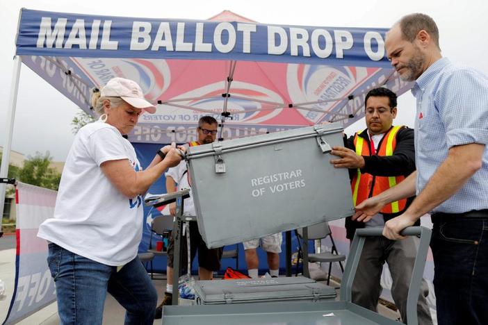 States prepare for voting by mail as election day approaches