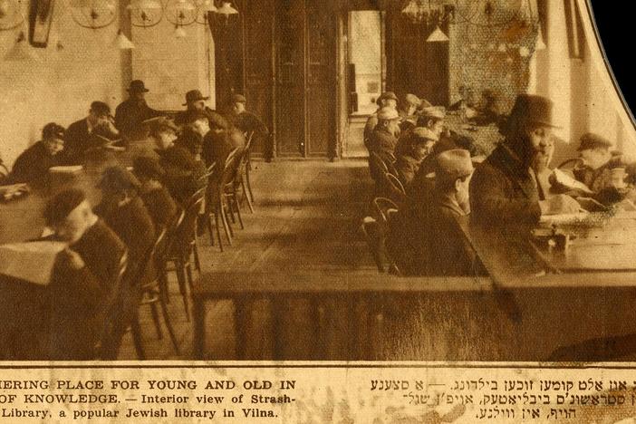 Jewish scholars in Lithuania risked death in WWII to save their literature from the Nazis.