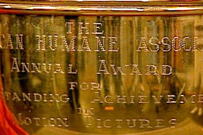 Appraisal: American Humane Assoc. Trophy, from Vintage Los Angeles.