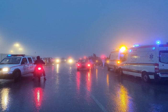 News Wrap: Rescue effort underway after helicopter with Iran president crashes