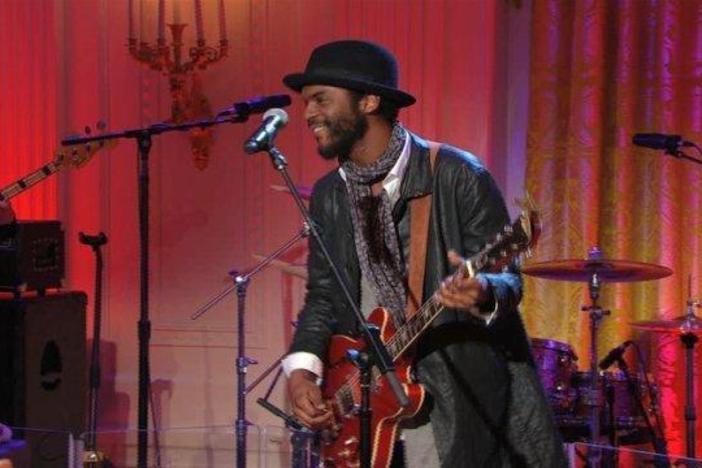 Gary Clark Jr. performs, Catfish Blues