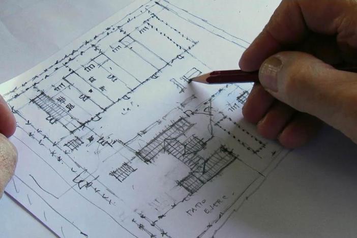 An architect explains how he memorized and "documented" the concentration camp he was in.