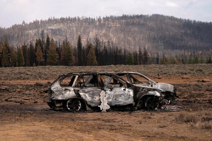 West U.S. wildfires are so extreme that they're creating lightning, fire whirls