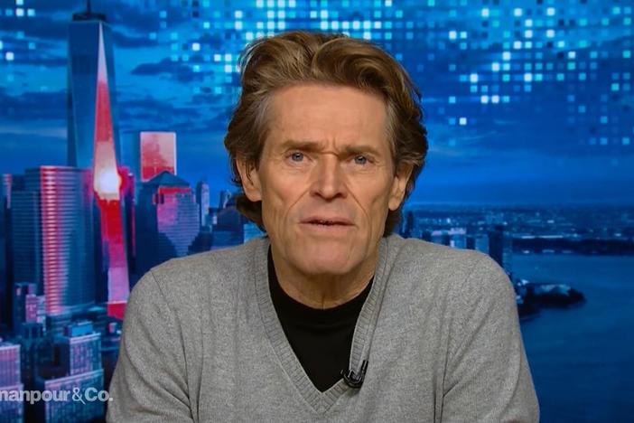 Actor Willem Dafoe discusses embodying Vincent van Gogh in a new biopic.