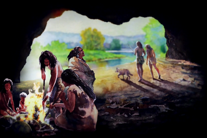 Ancient art suggests people have been in the Americas much longer than previously thought.