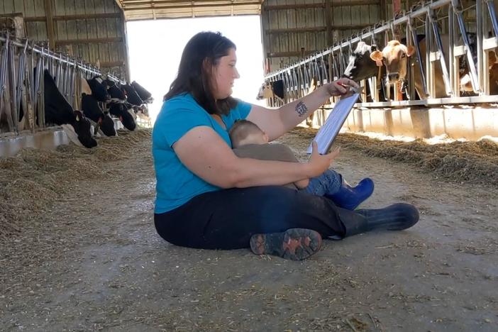 A dairy farmer shares an inside look at her day-to-day life and expenses.