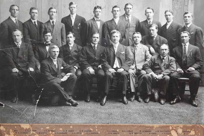 1907 Brooklyn Baseball Team Photo, from Atlanta Hour 1.