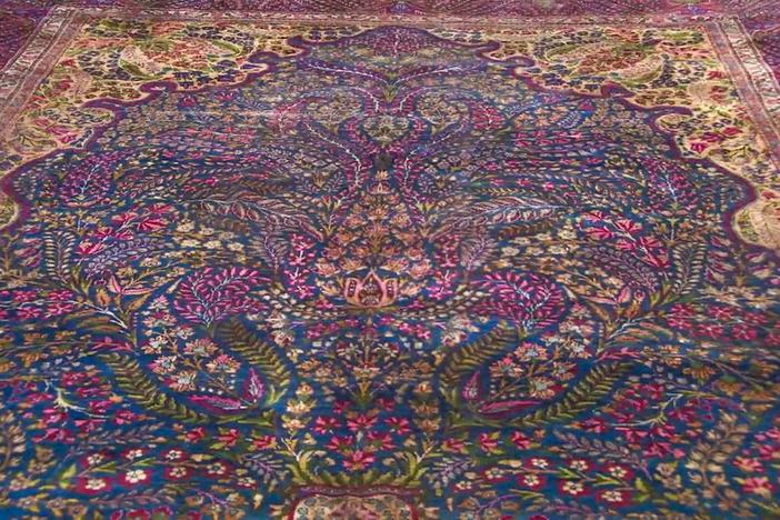 Appraisal: Kerman Millefleurs Carpet, ca. 1900